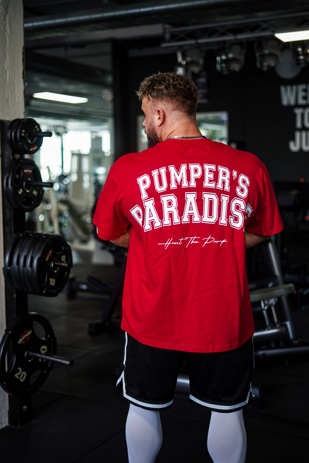 Hunt The Pump Oversize Red