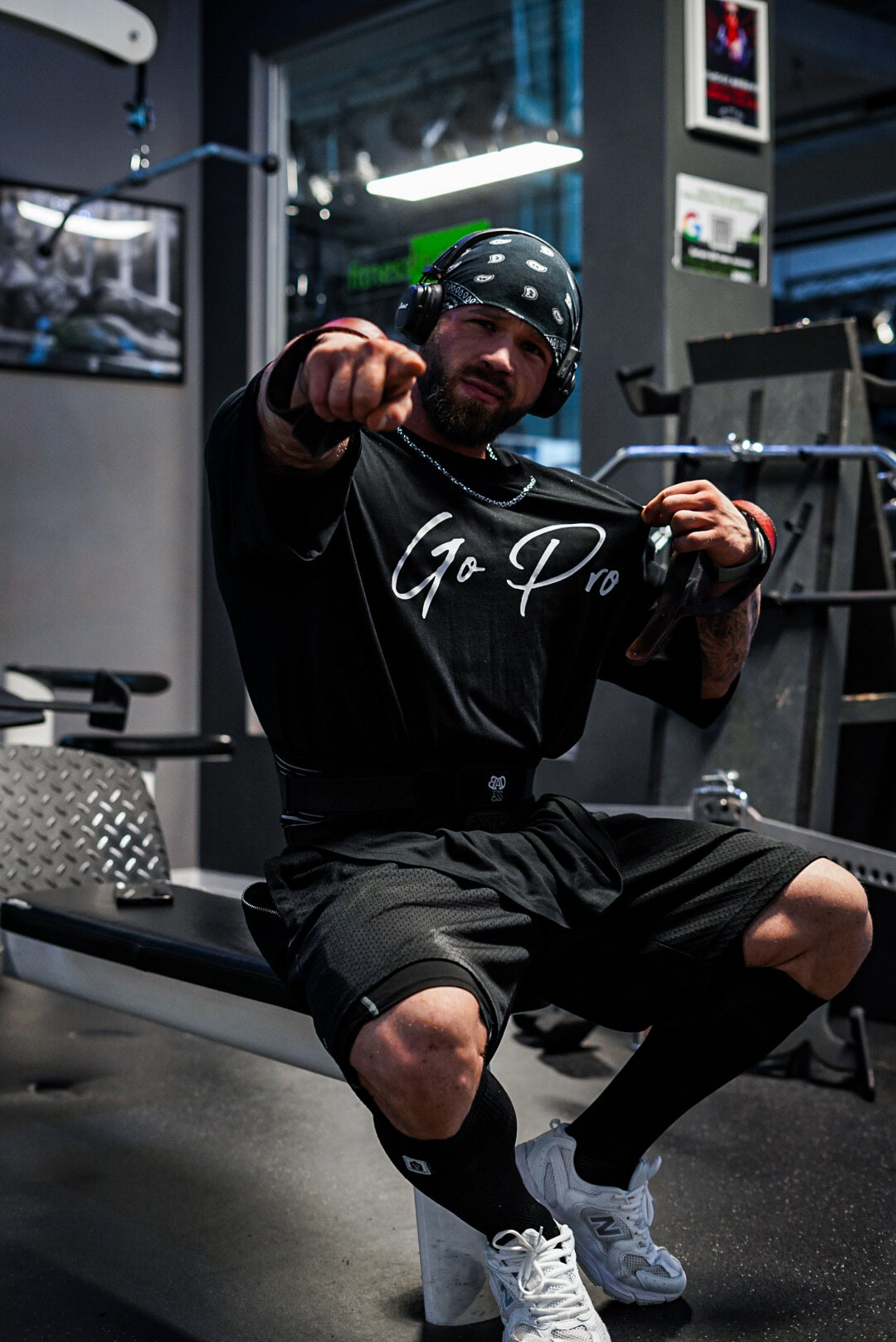 GO PRO Or DIE TRYING - Overisze Shirt (Limited Edition)