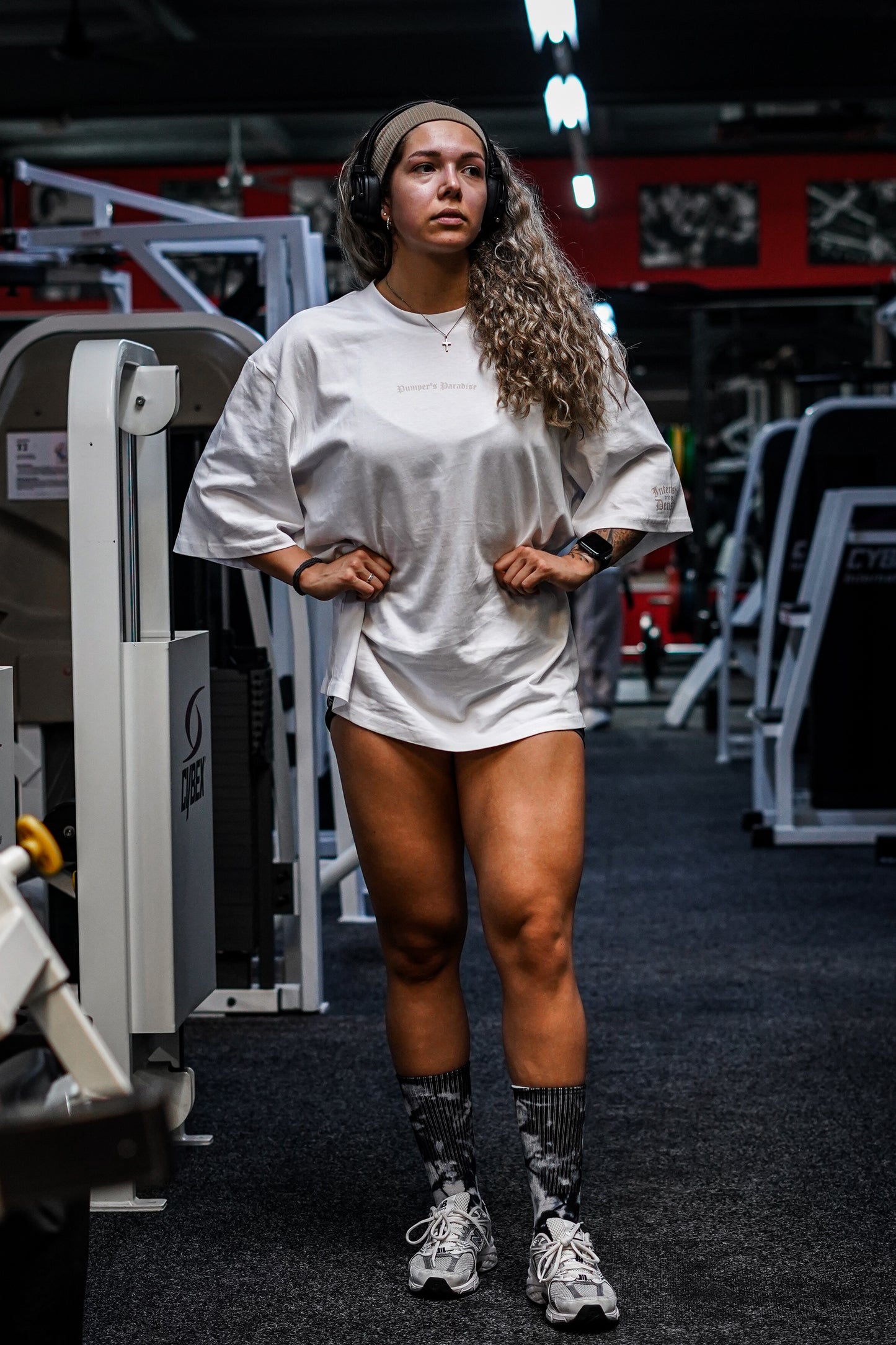 „Intensity“ White Oversize Shirt