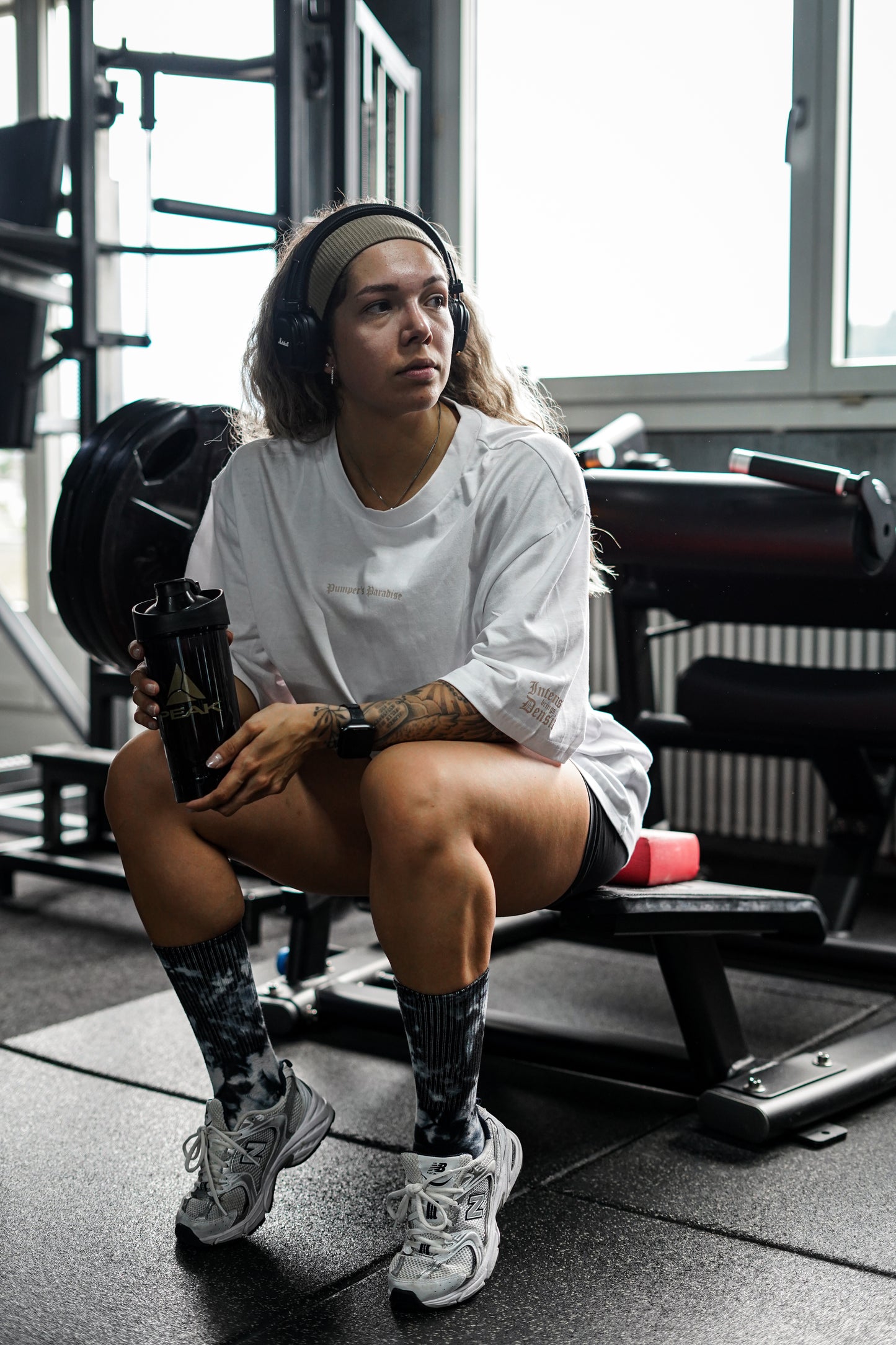 „Intensity“ White Oversize Shirt