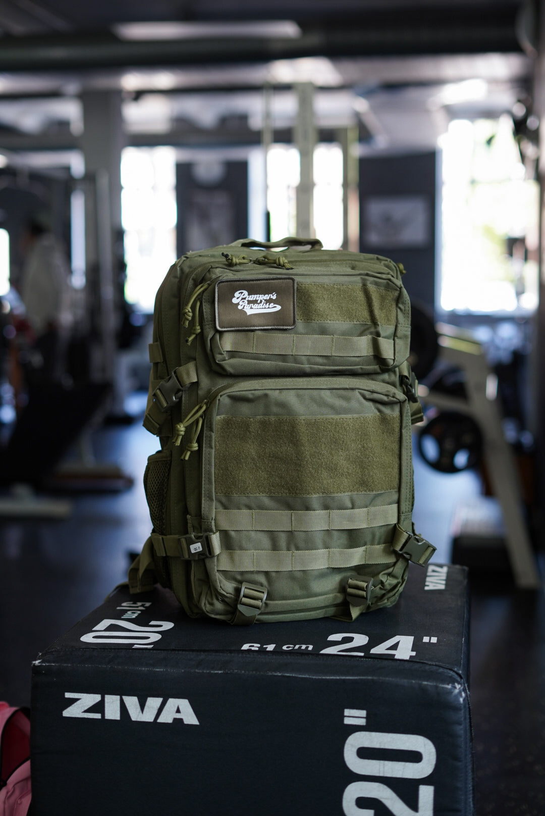 Pumper's Gym Bagpack Khaki
