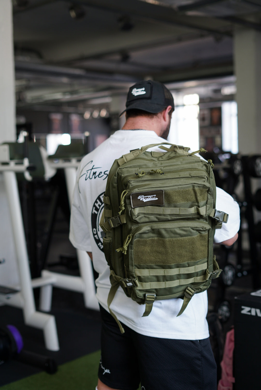 Pumper's Gym Bagpack Khaki