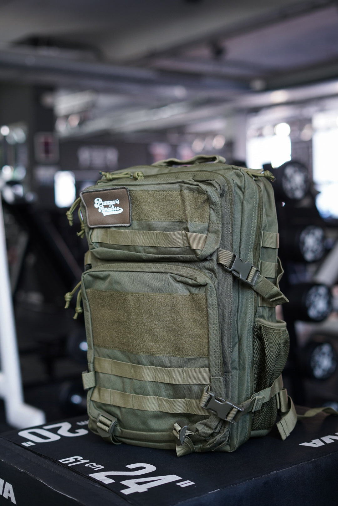 Pumper's Gym Bagpack Khaki