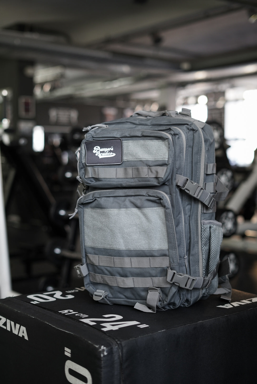 Pumper's Gym Bagpack Gray