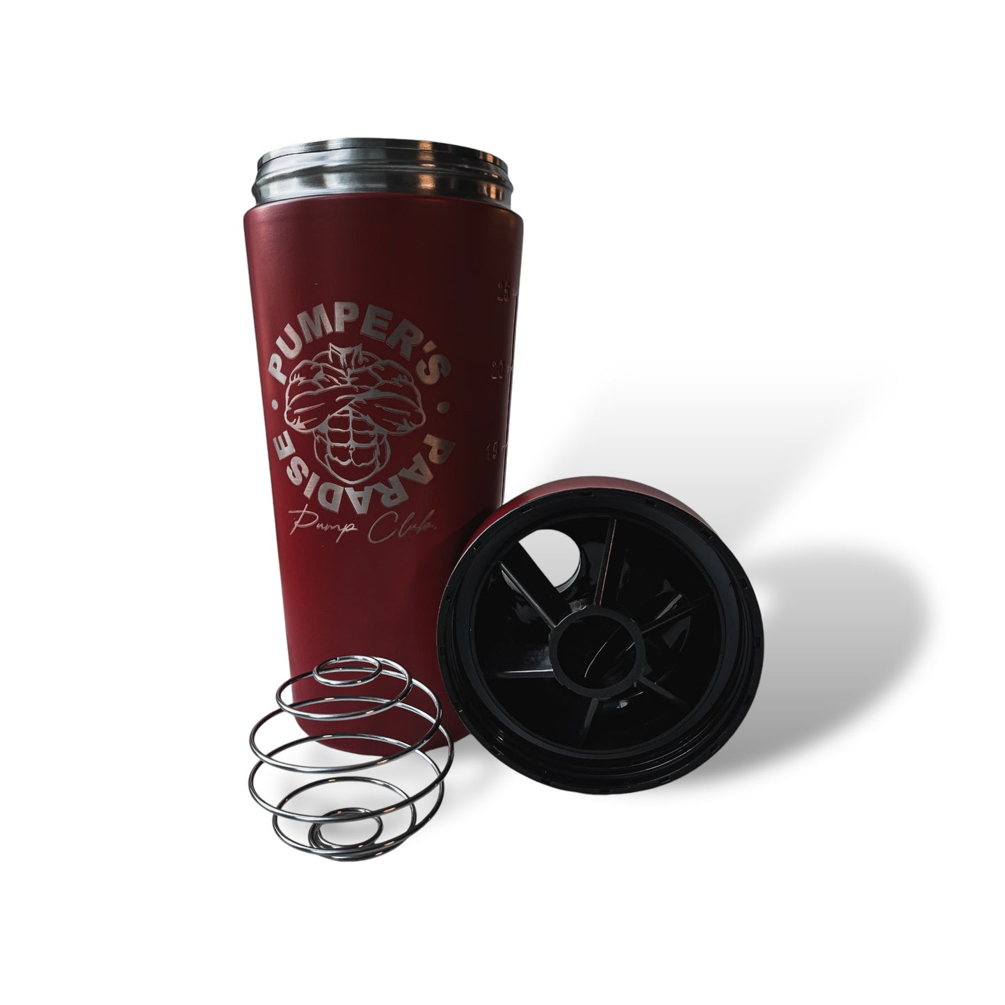 Edelstahl Shaker „Pump Club“ 750ml