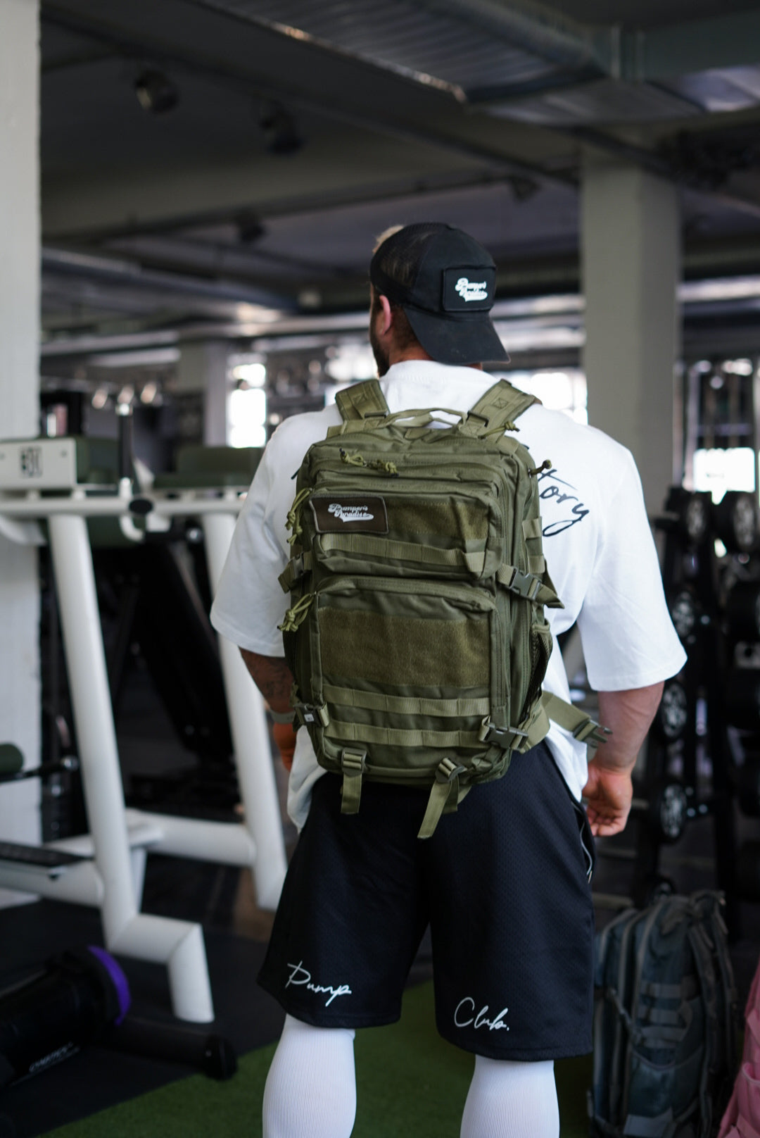 Pumper's Gym Bagpack Khaki