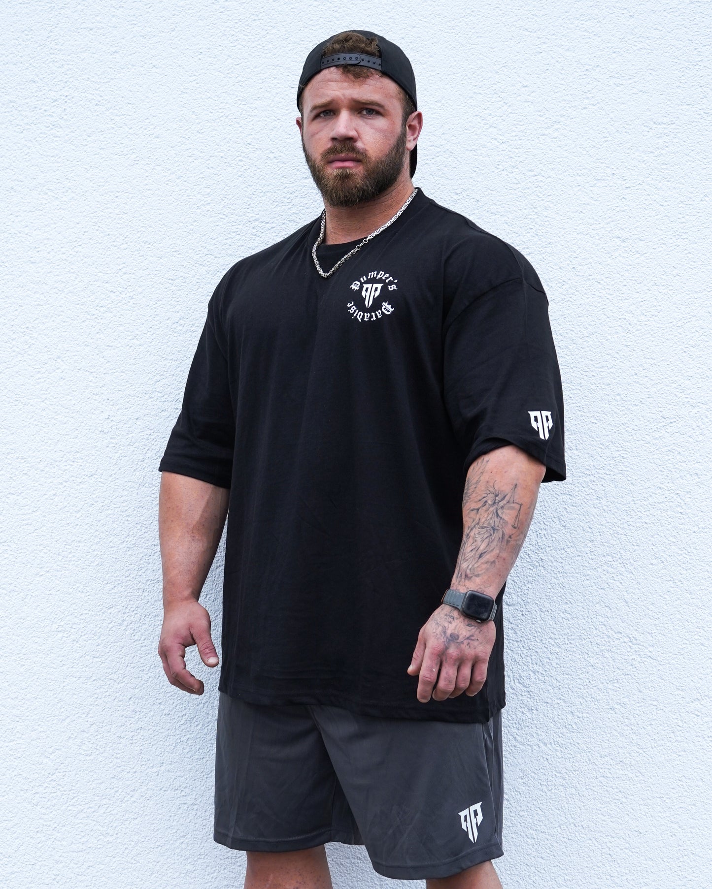 PP Circle Emblem Shirt schwarz