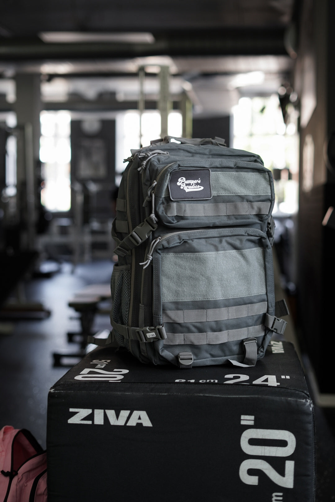 Pumper's Gym Bagpack Gray