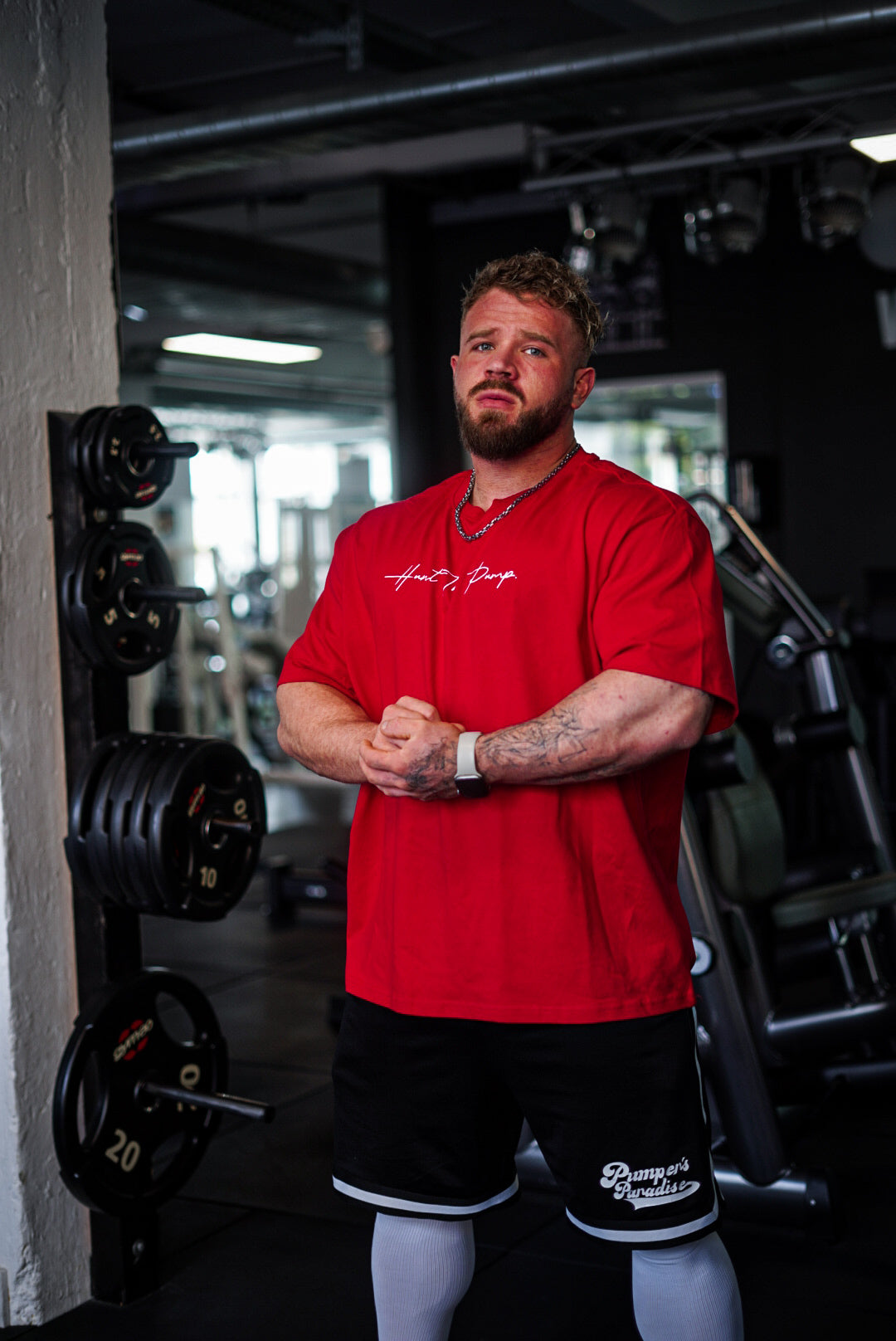 Hunt The Pump Oversize Red