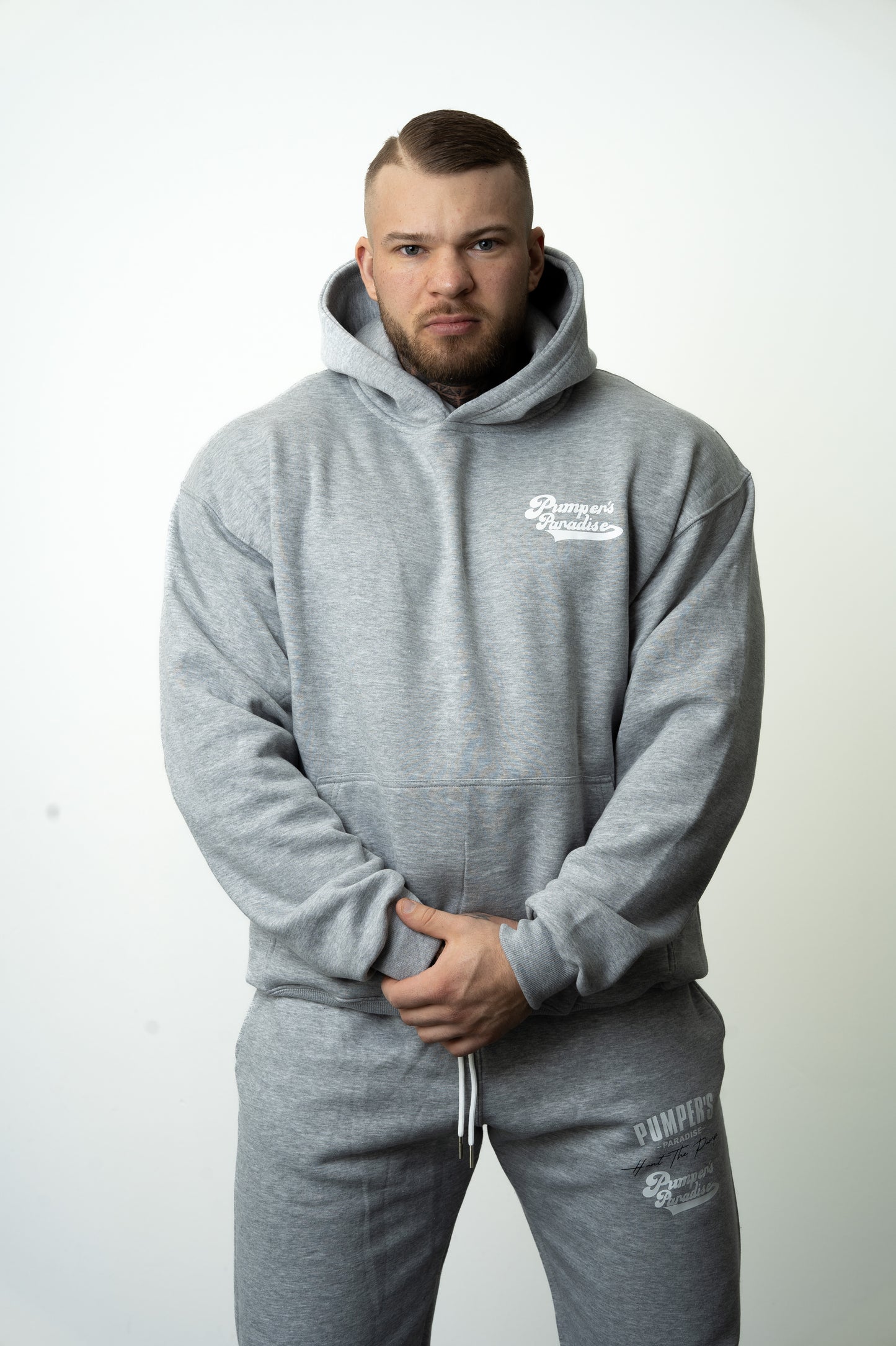 Vintage Pump Club Hoodie Gray