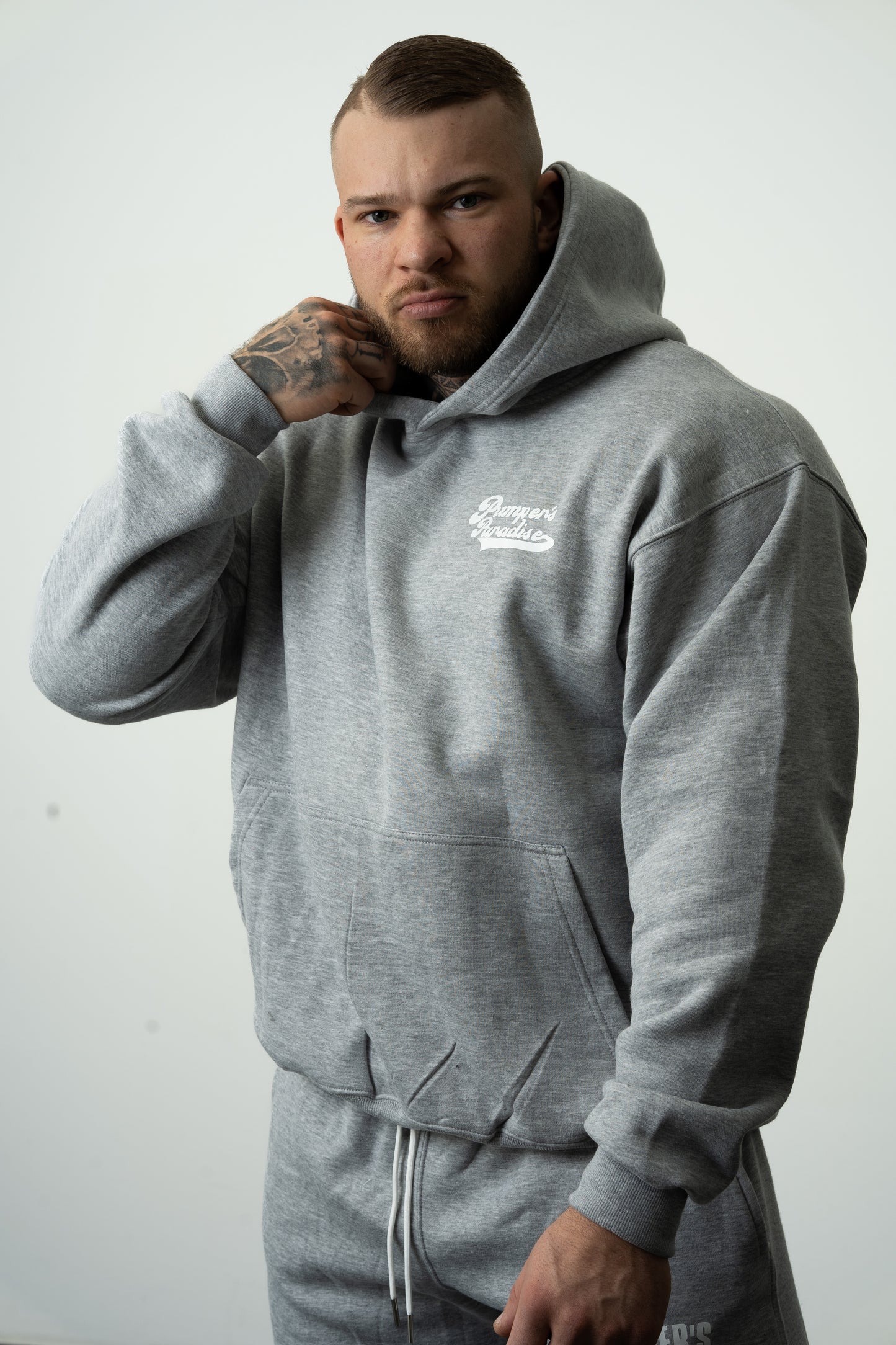 Vintage Pump Club Hoodie Gray