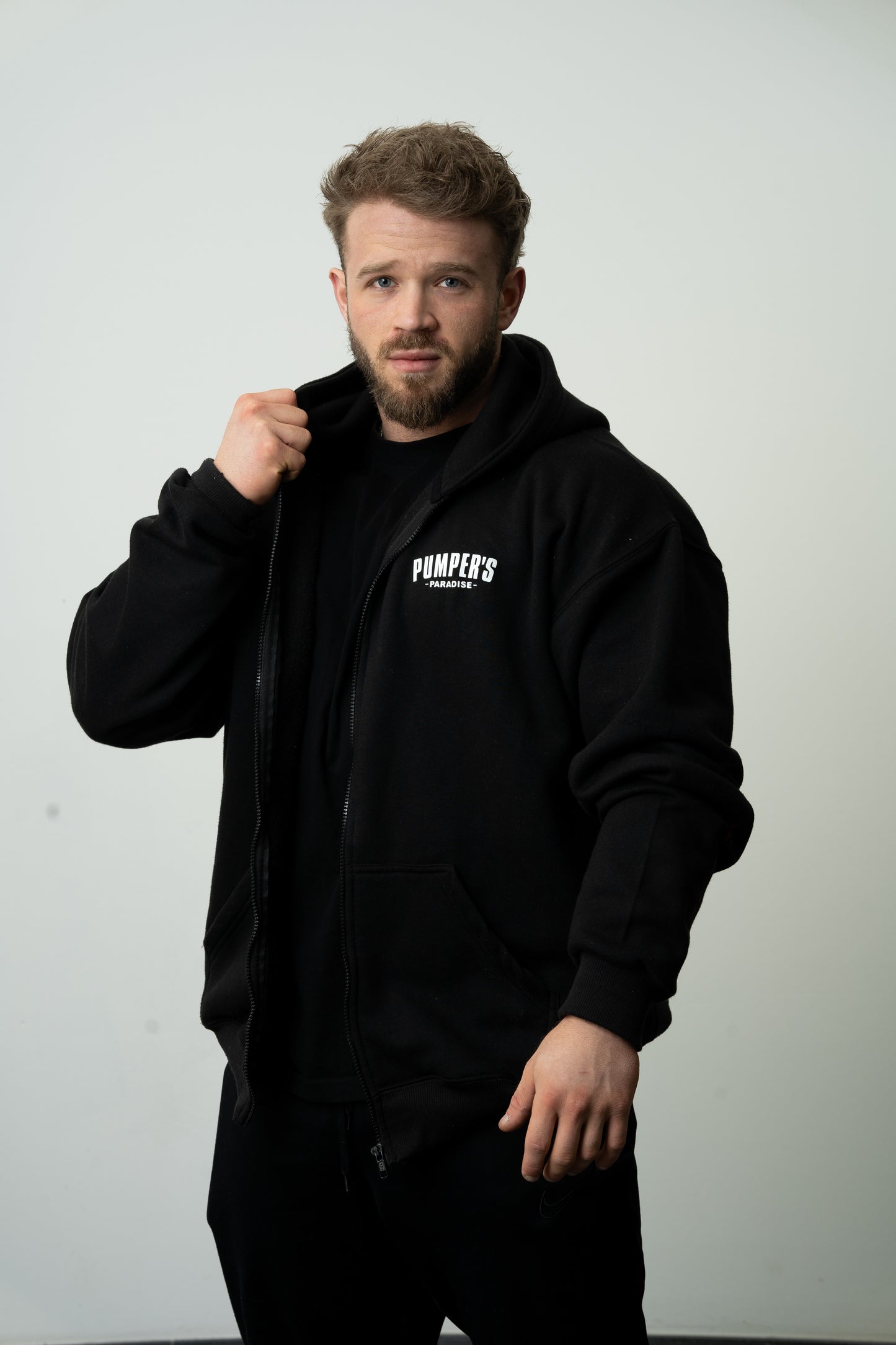 Statement Zip Hoodie