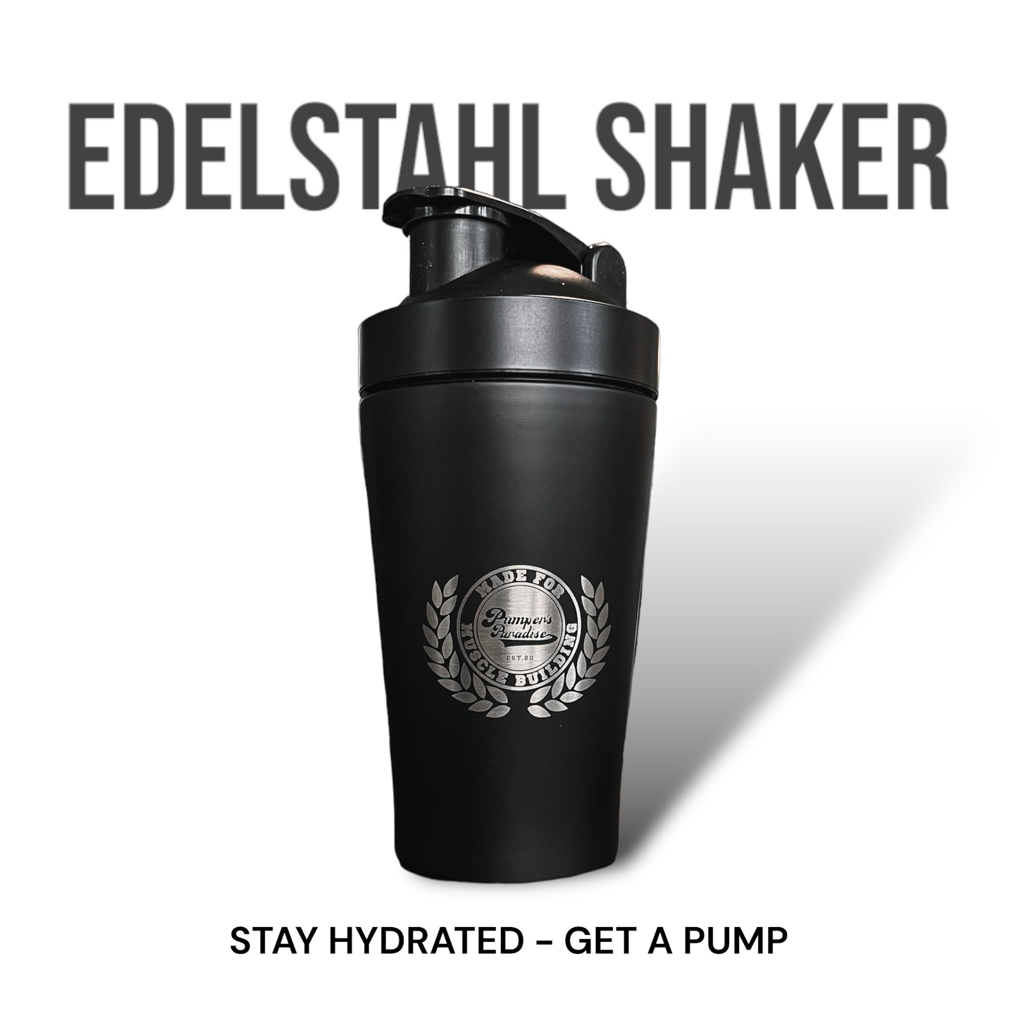 Edelstahl Shaker for Musclebuilding