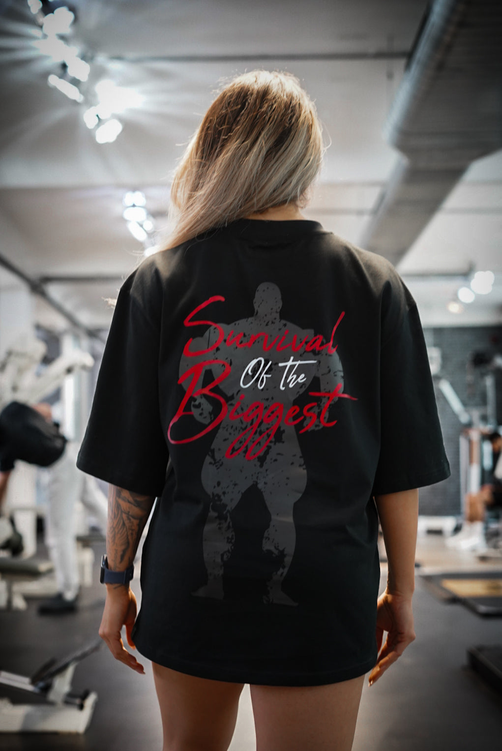 Survival Of The Biggest Oversize-Shirt