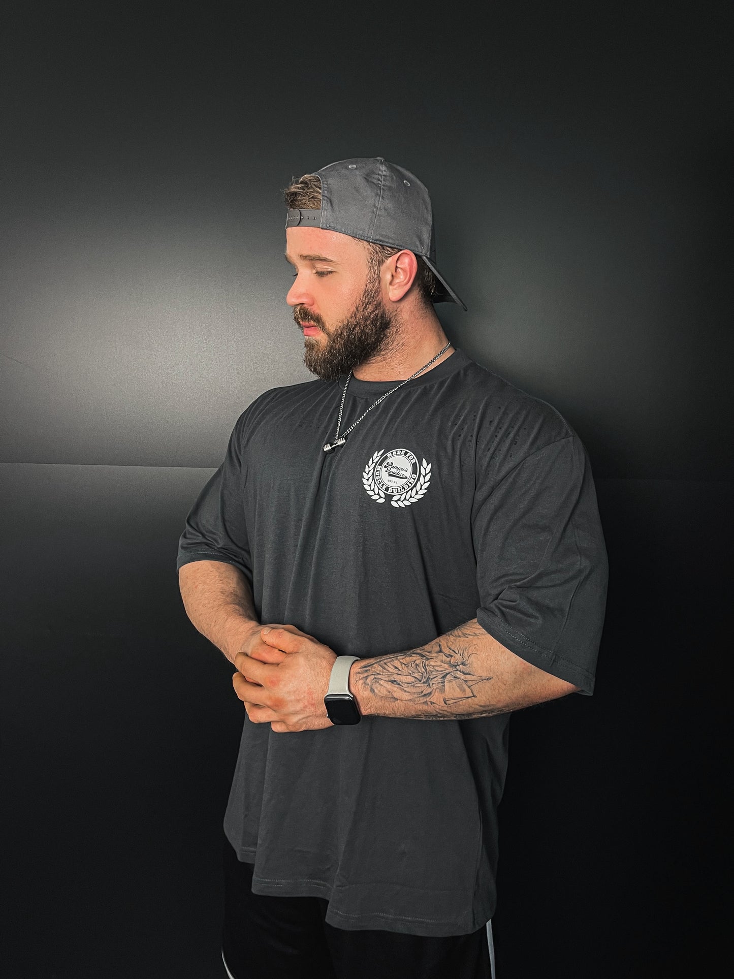 Musclebuilding Light Shirt Anthrazit