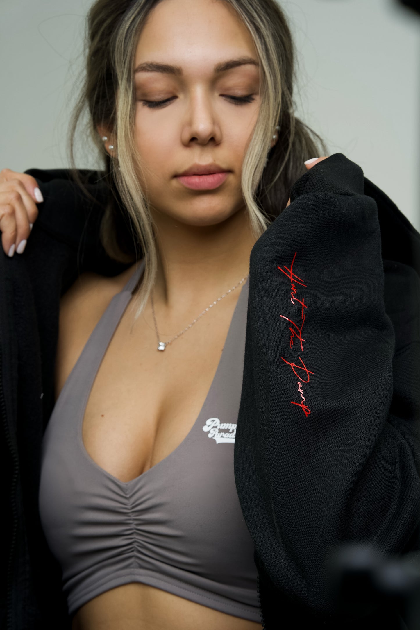Statement Zip Hoodie