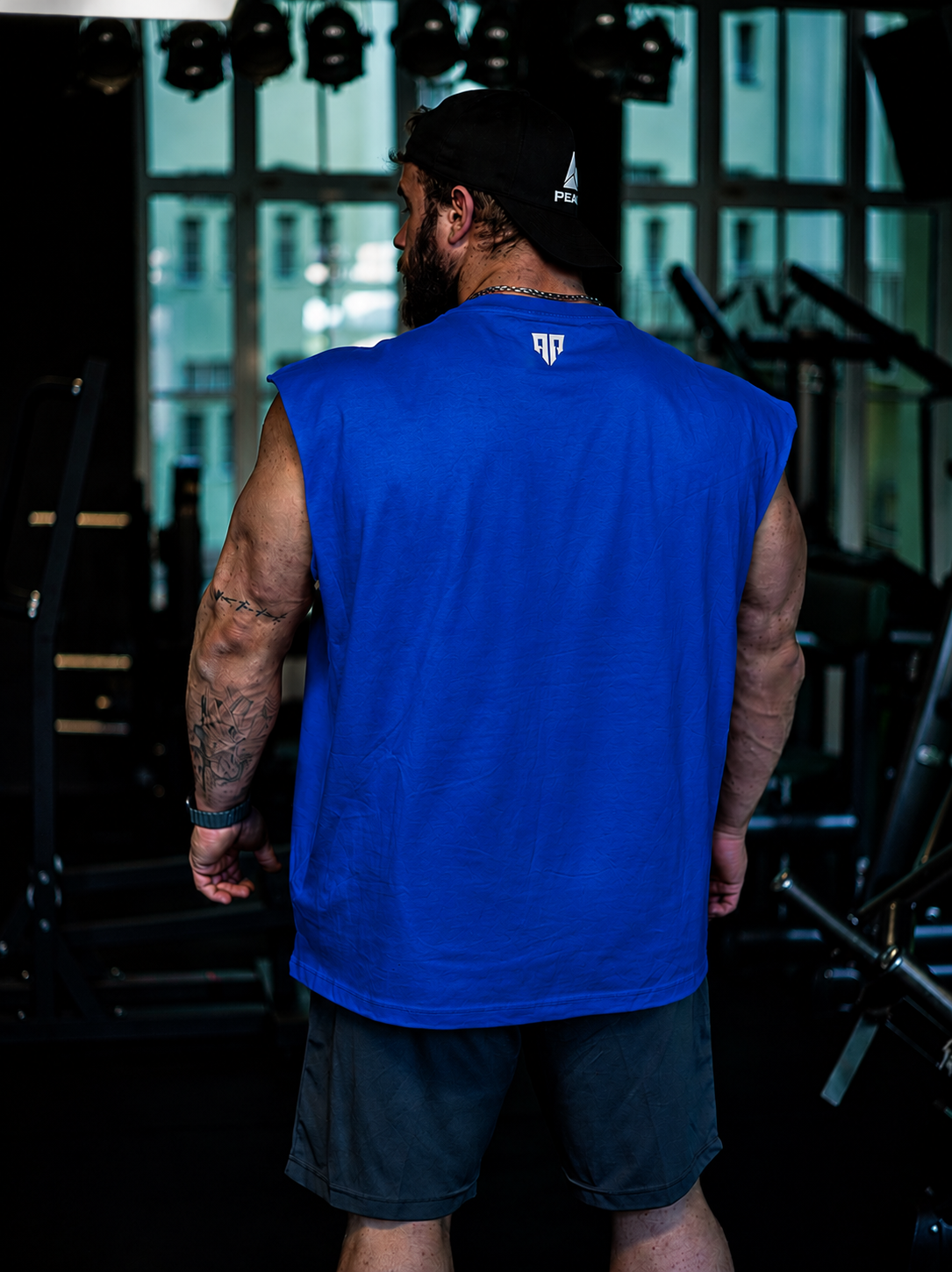Pumper's Heavy Sleeveless Shirt Blau