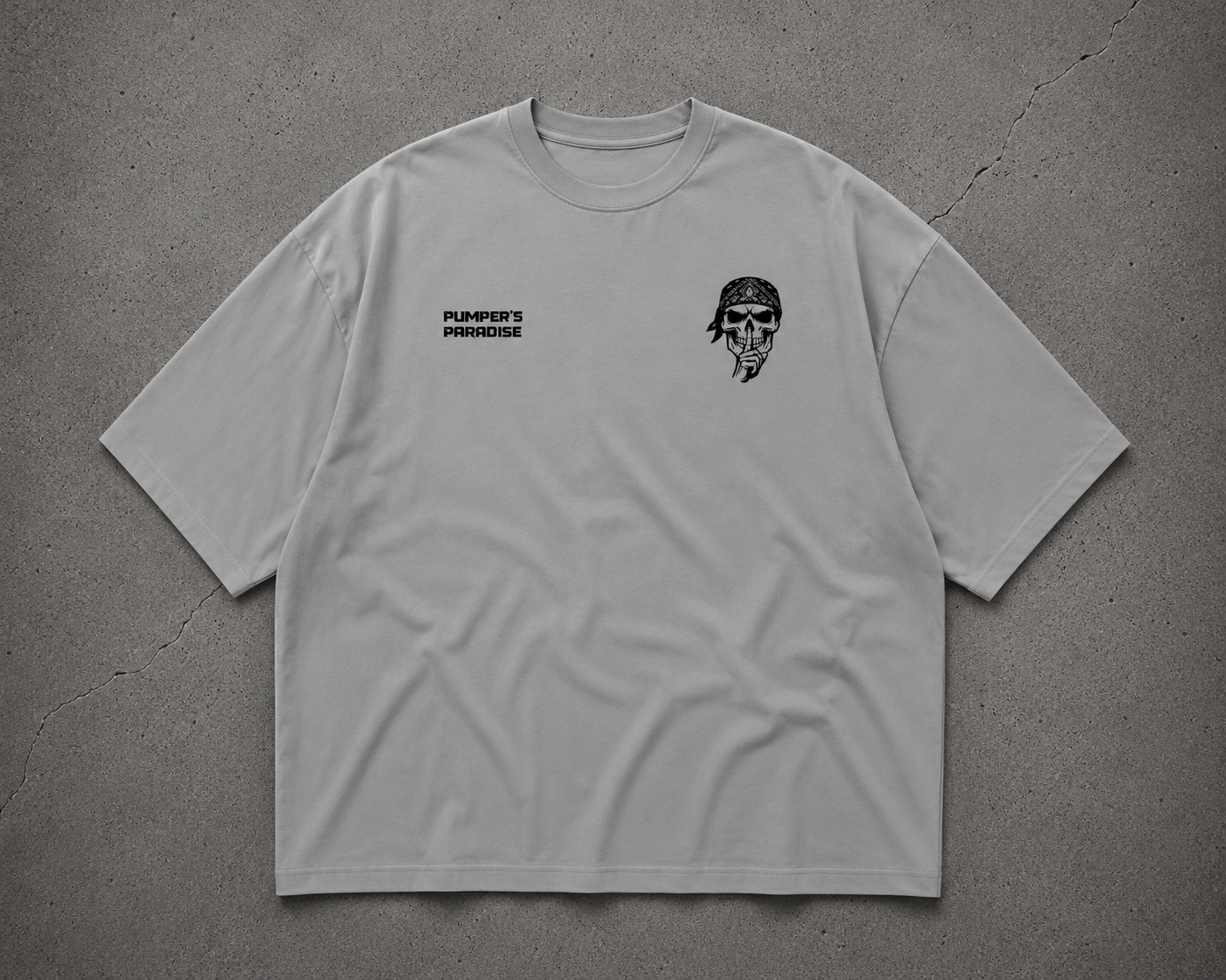 Not Here To Talk - Oversize Shirt