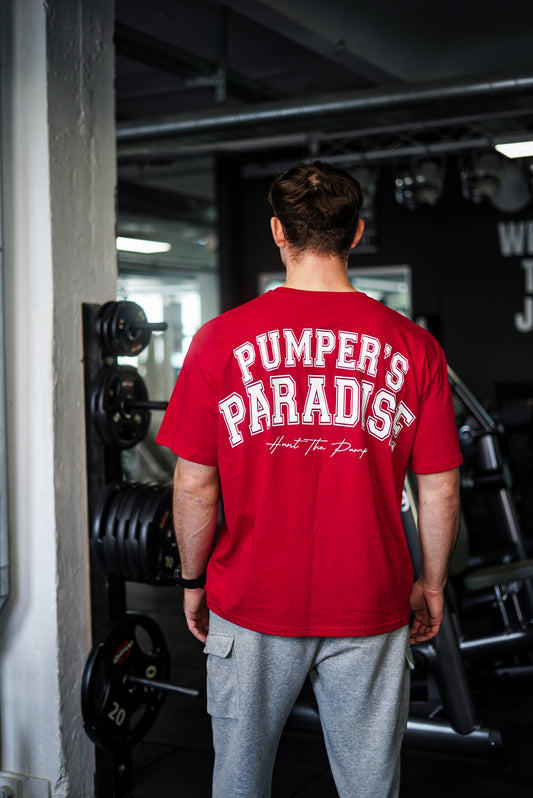 Hunt The Pump Oversize Red