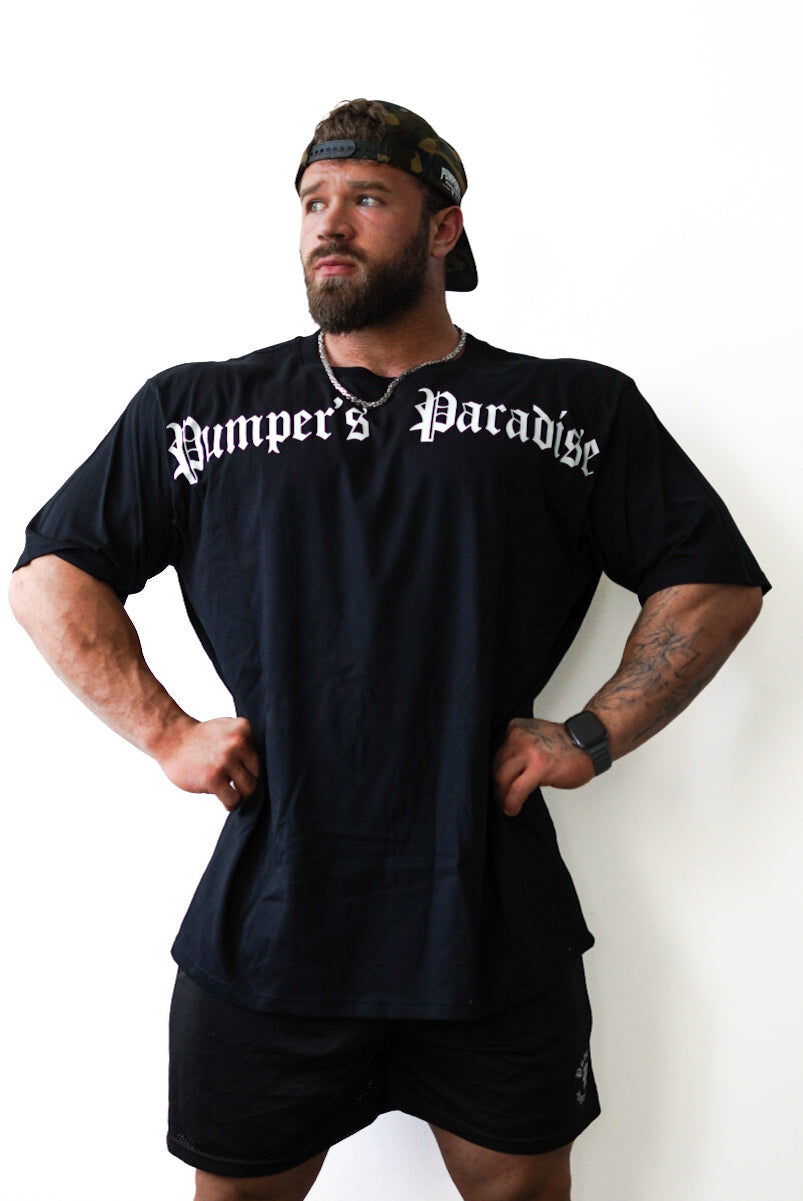 Pumper's Paradise Chest Tee - schwarz