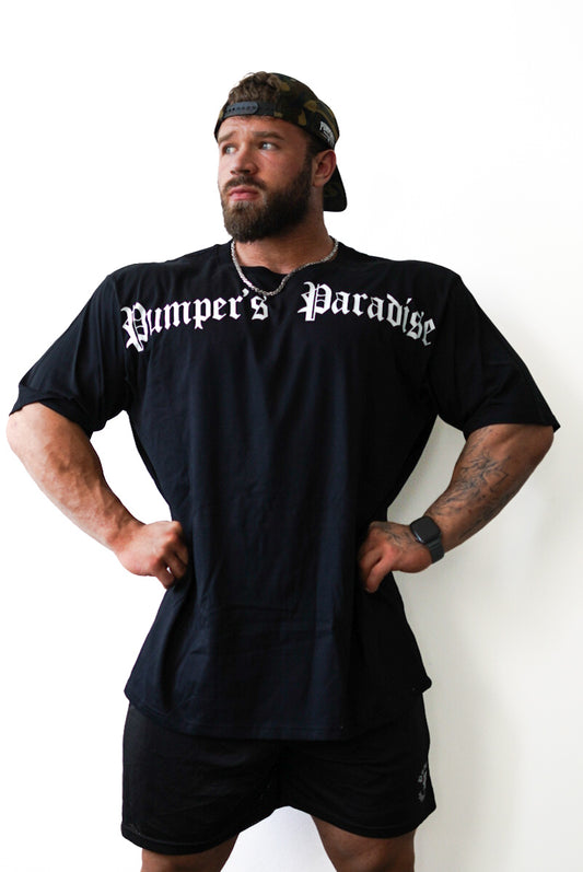 Pumper's Paradise Chest Tee - schwarz