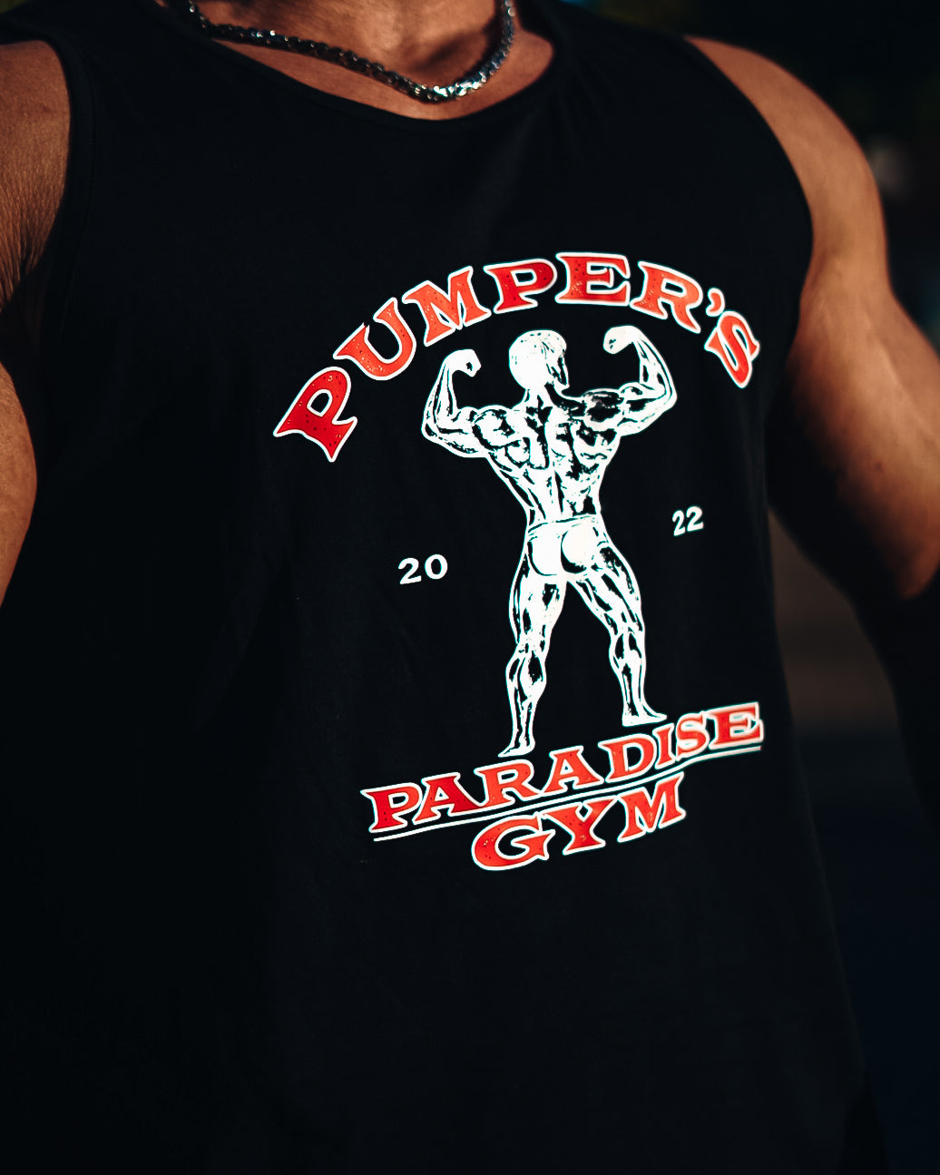 Paradise Gym Tanktop schwarz