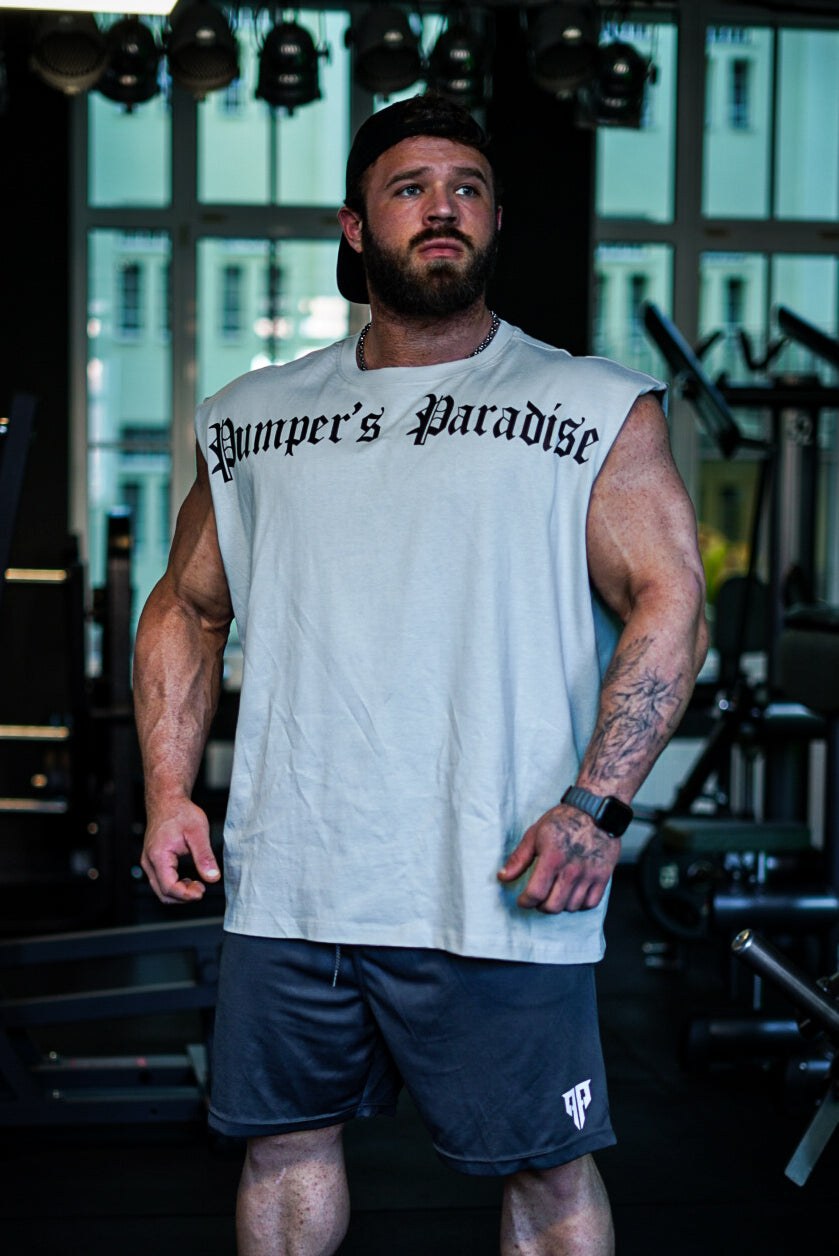 Pumper's Heavy Sleeveless Shirt grau