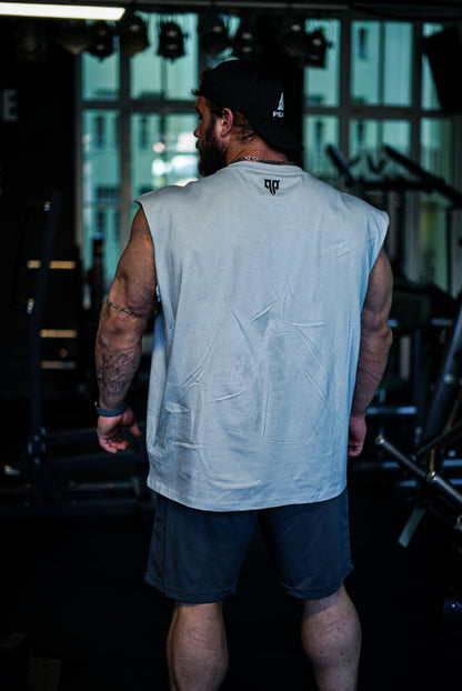 Pumper's Heavy Sleeveless Shirt grau