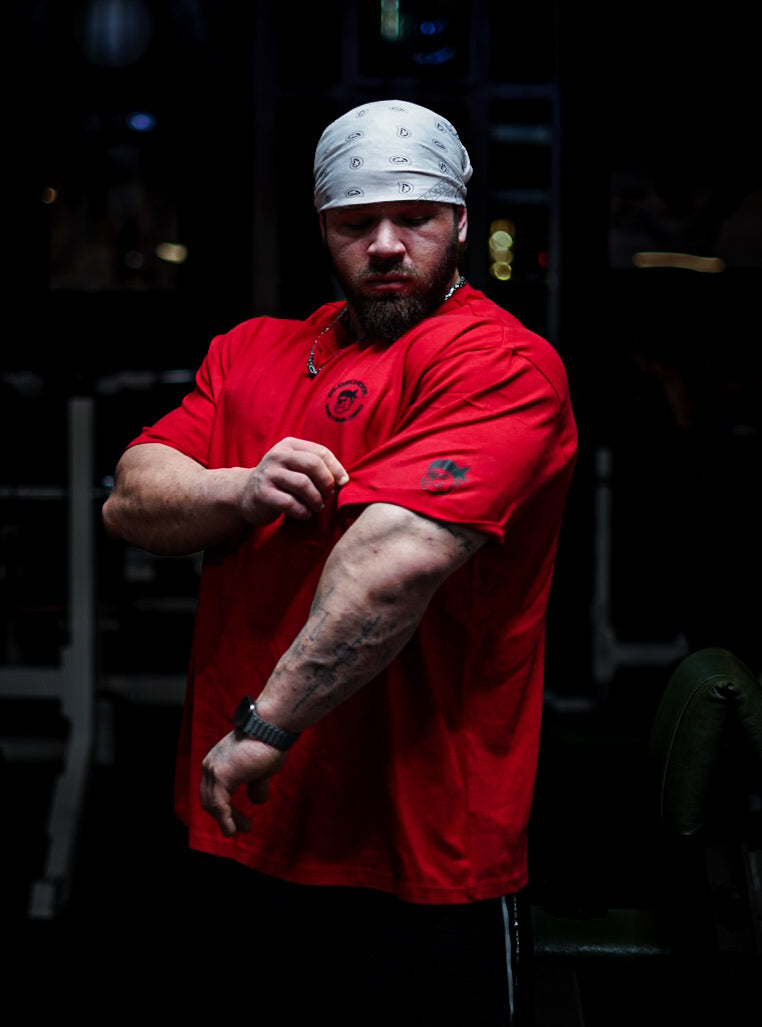 Oldschool BB Boxy Shirt Rot