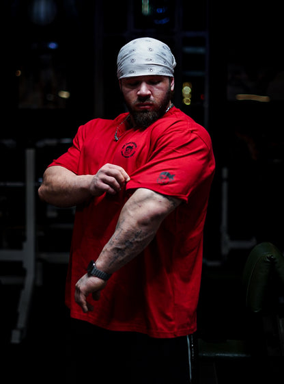 Oldschool BB Boxy Shirt Rot