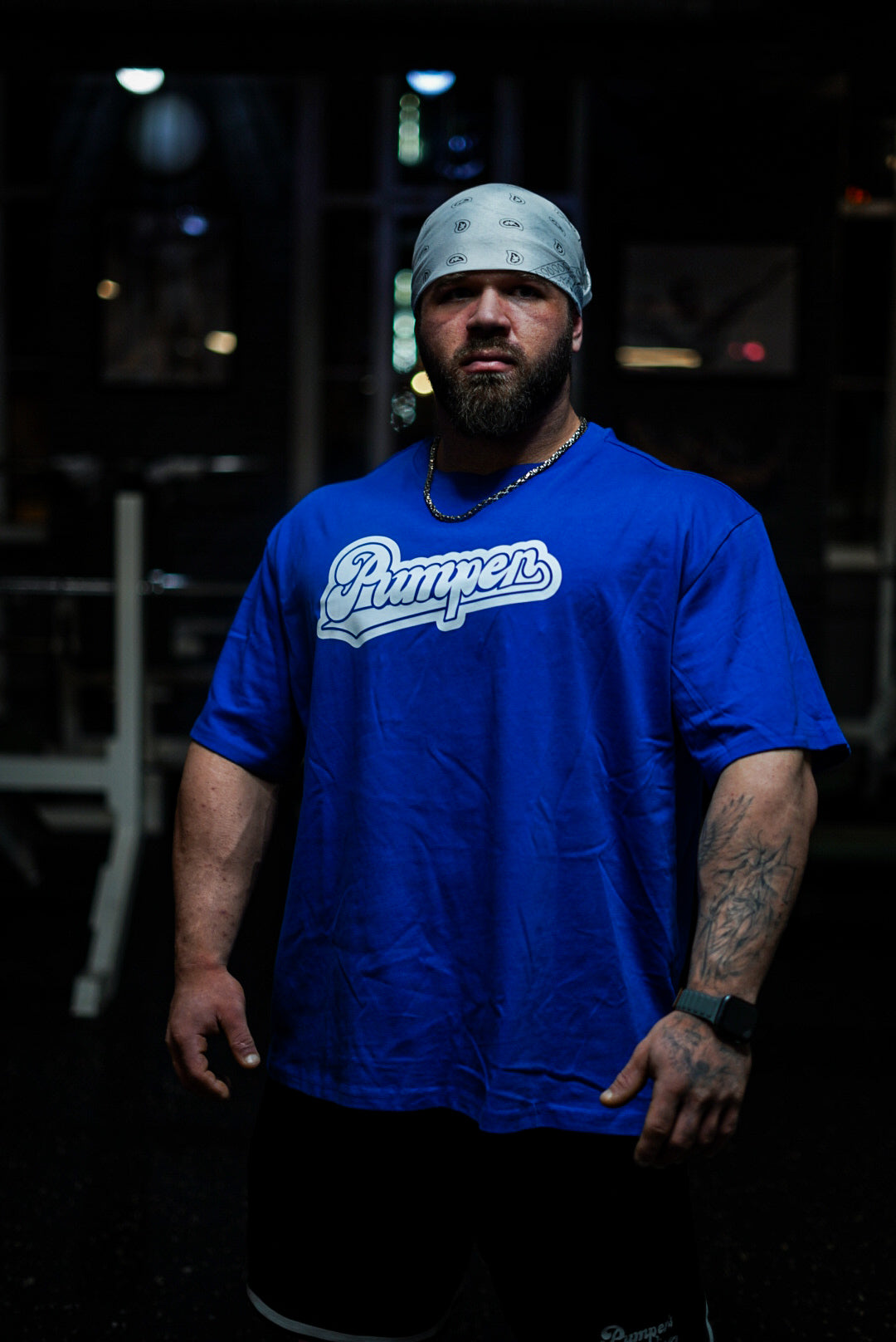 Pumper Boxy Shirt Blau