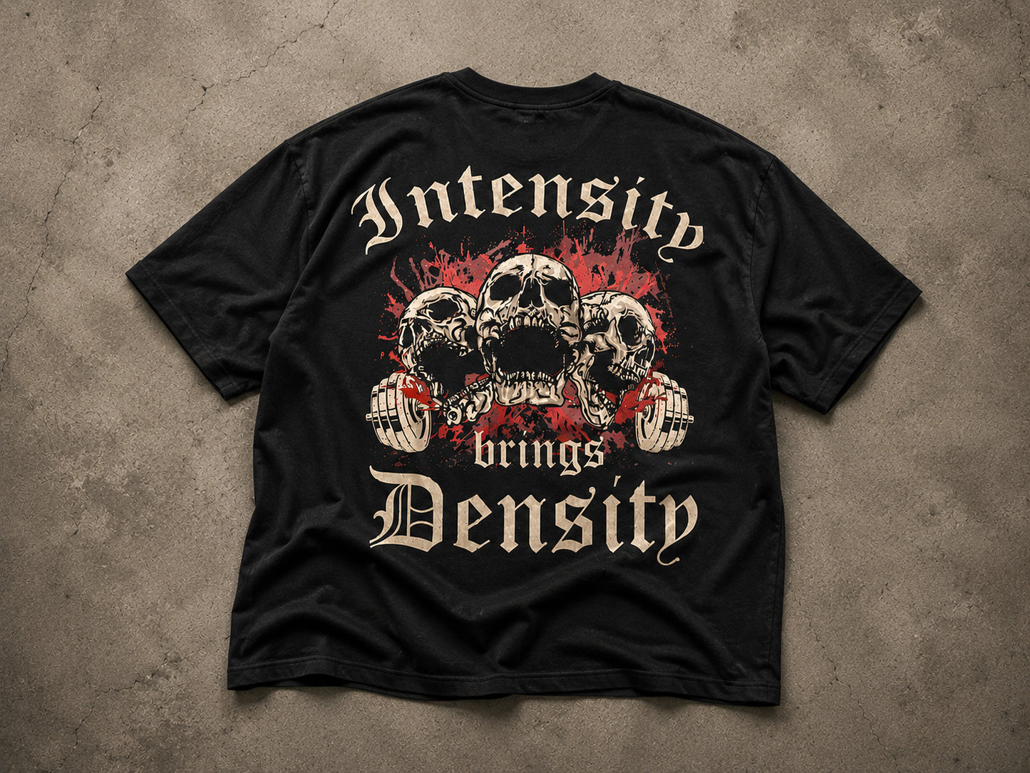 „Intensity“ Black Oversize Shirt
