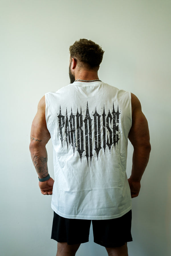 Iron Faith Sleeveless Tee weiß