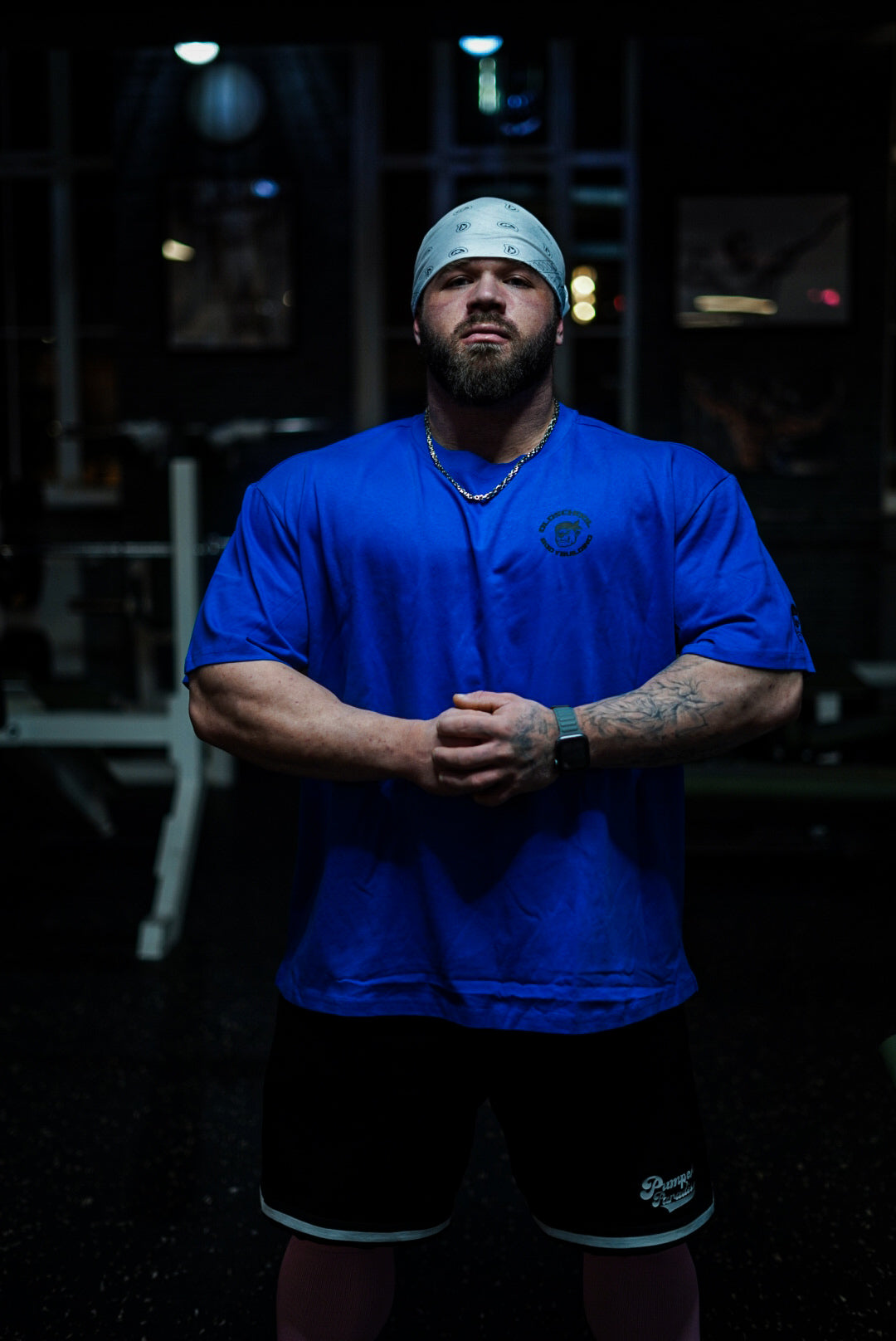 Oldschool BB Boxy Shirt Blau