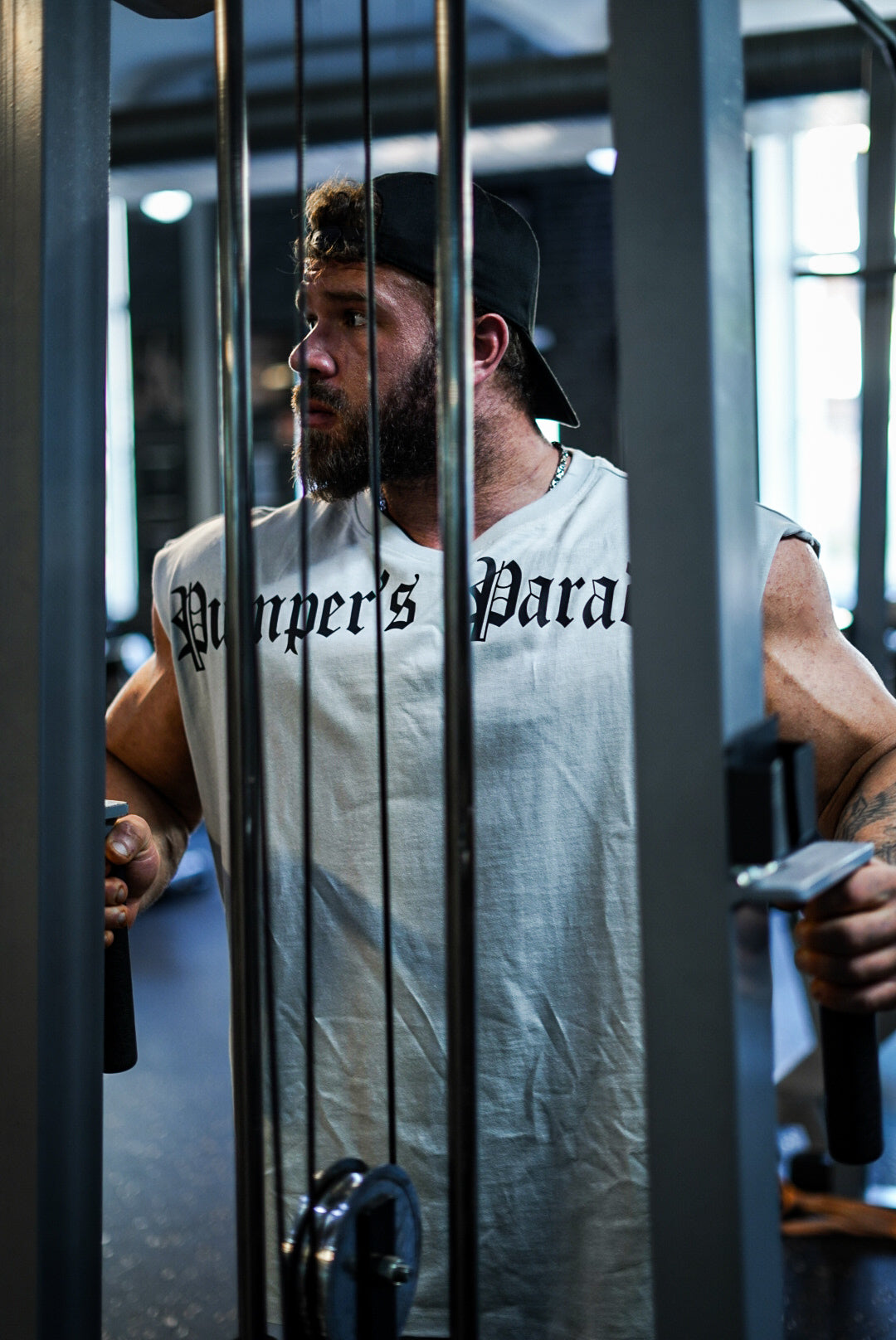 Pumper's Heavy Sleeveless Shirt grau