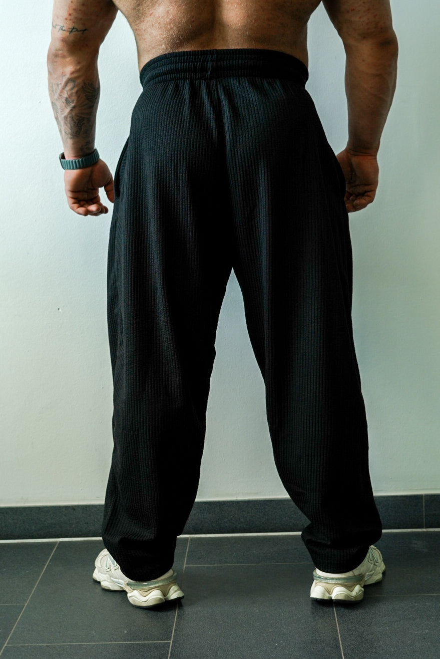 Bodybuilding Hosen Oldschool schwarz