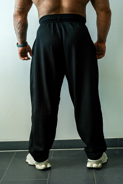 Bodybuilding Hosen Oldschool schwarz