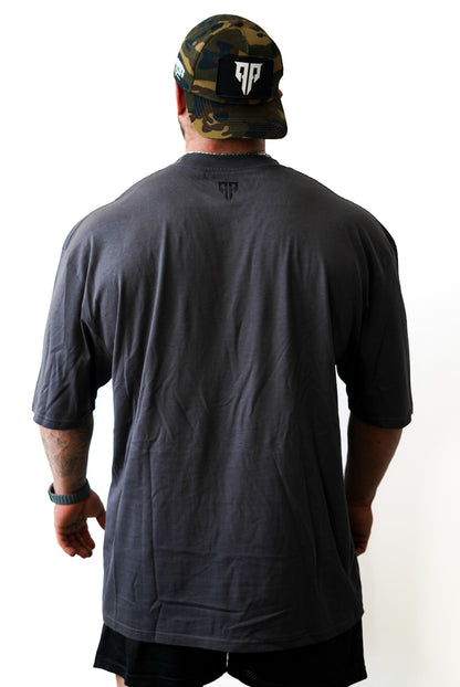 Pumper's Paradise Chest Tee - Anthrazit