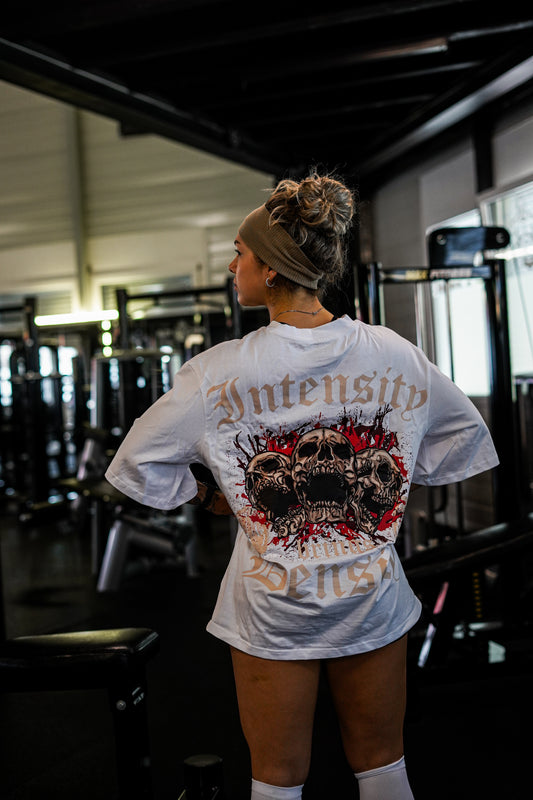„Intensity“ White Oversize Shirt
