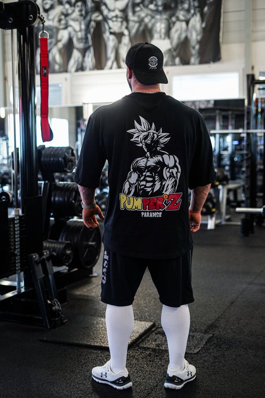 Pumper‘Z Goku Oversize-Shirt black