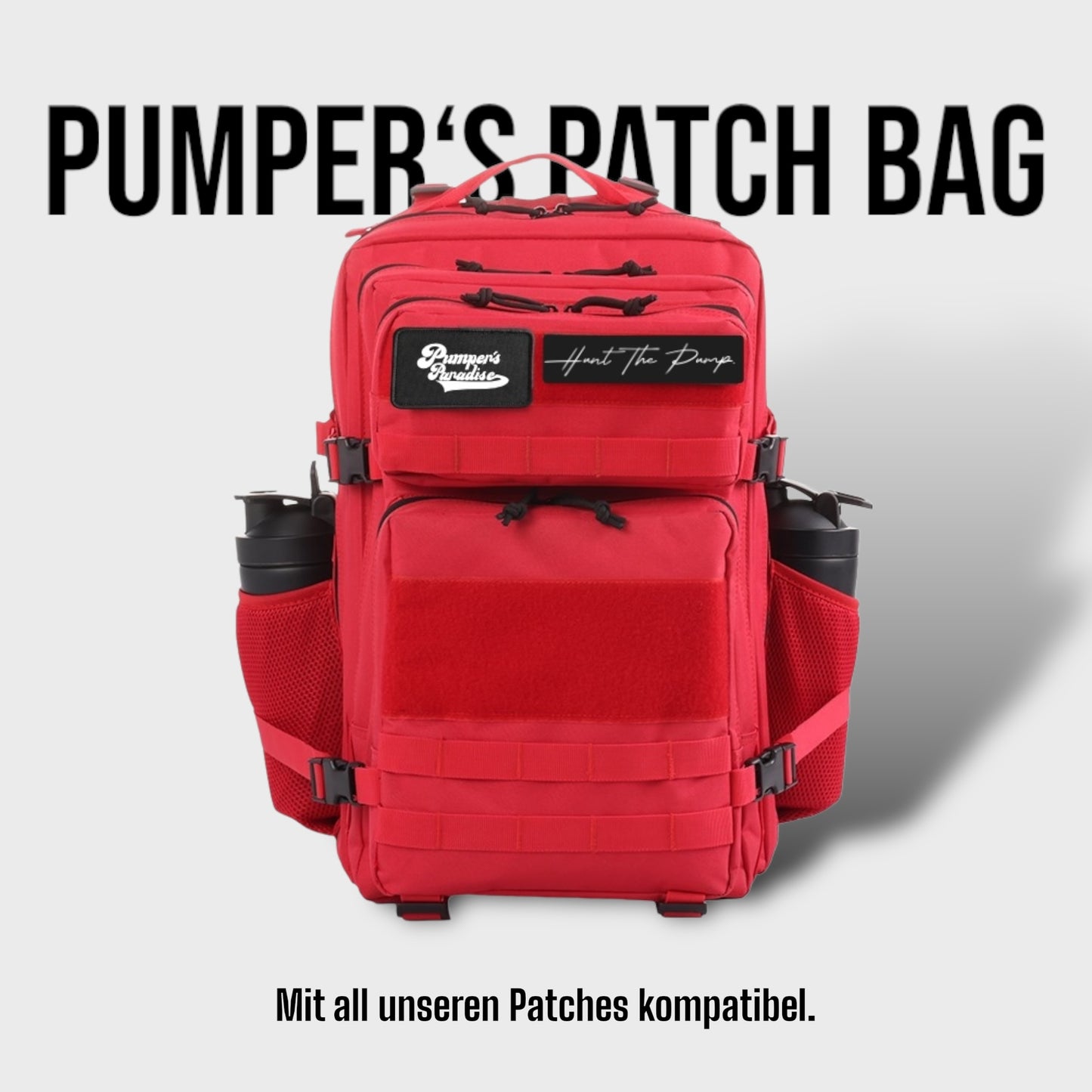 Pumper's Gym Bagpack Rot