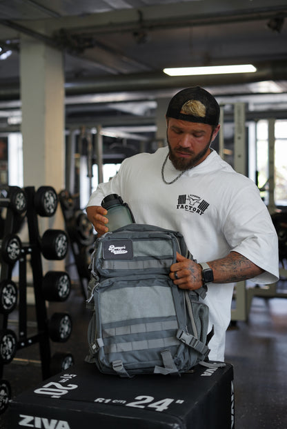Pumper's Gym Bagpack Gray