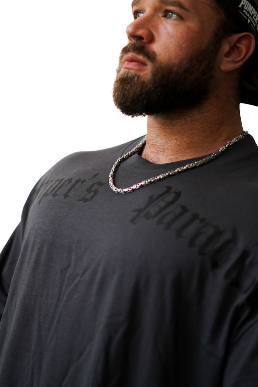 Pumper's Paradise Chest Tee - Anthrazit