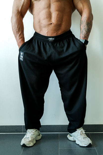 Bodybuilding Hosen Oldschool schwarz