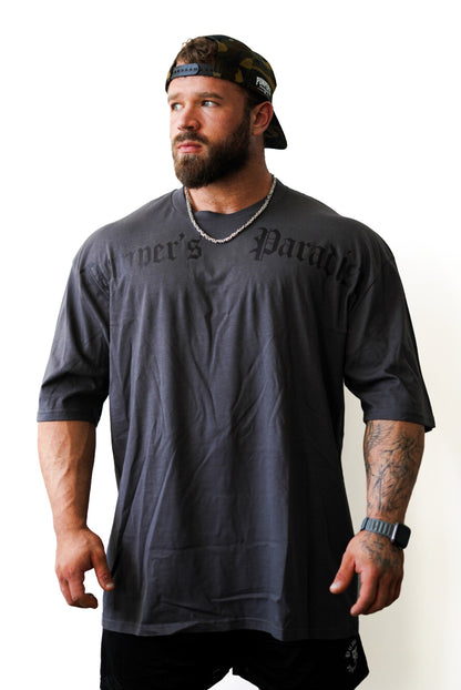 Pumper's Paradise Chest Tee - Anthrazit