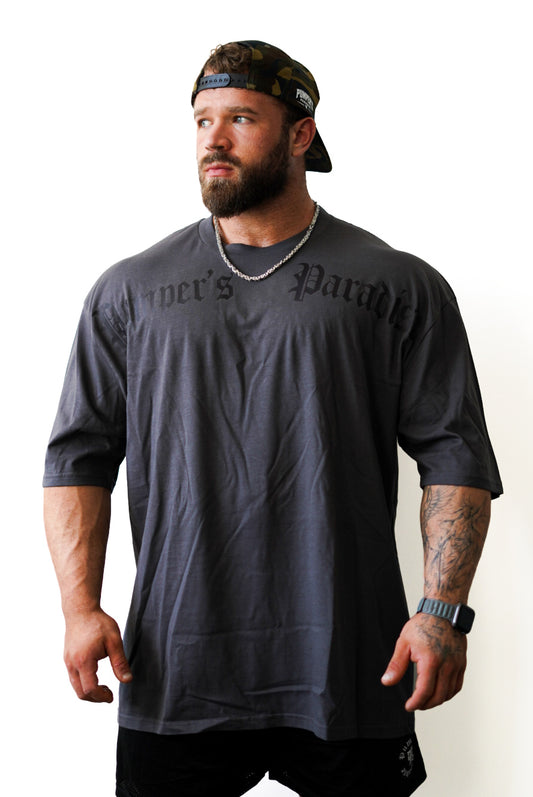 Pumper's Paradise Chest Tee - Anthrazit