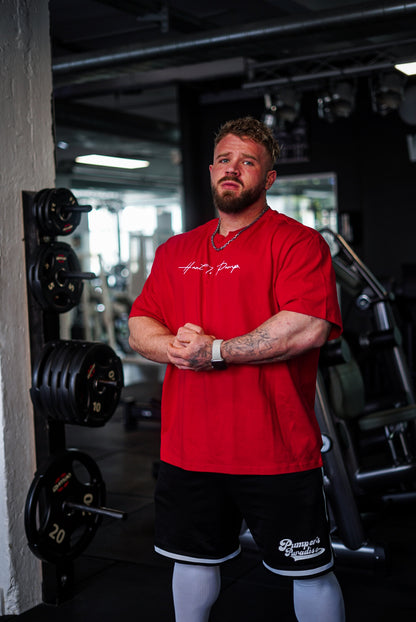 Hunt The Pump Oversize Red