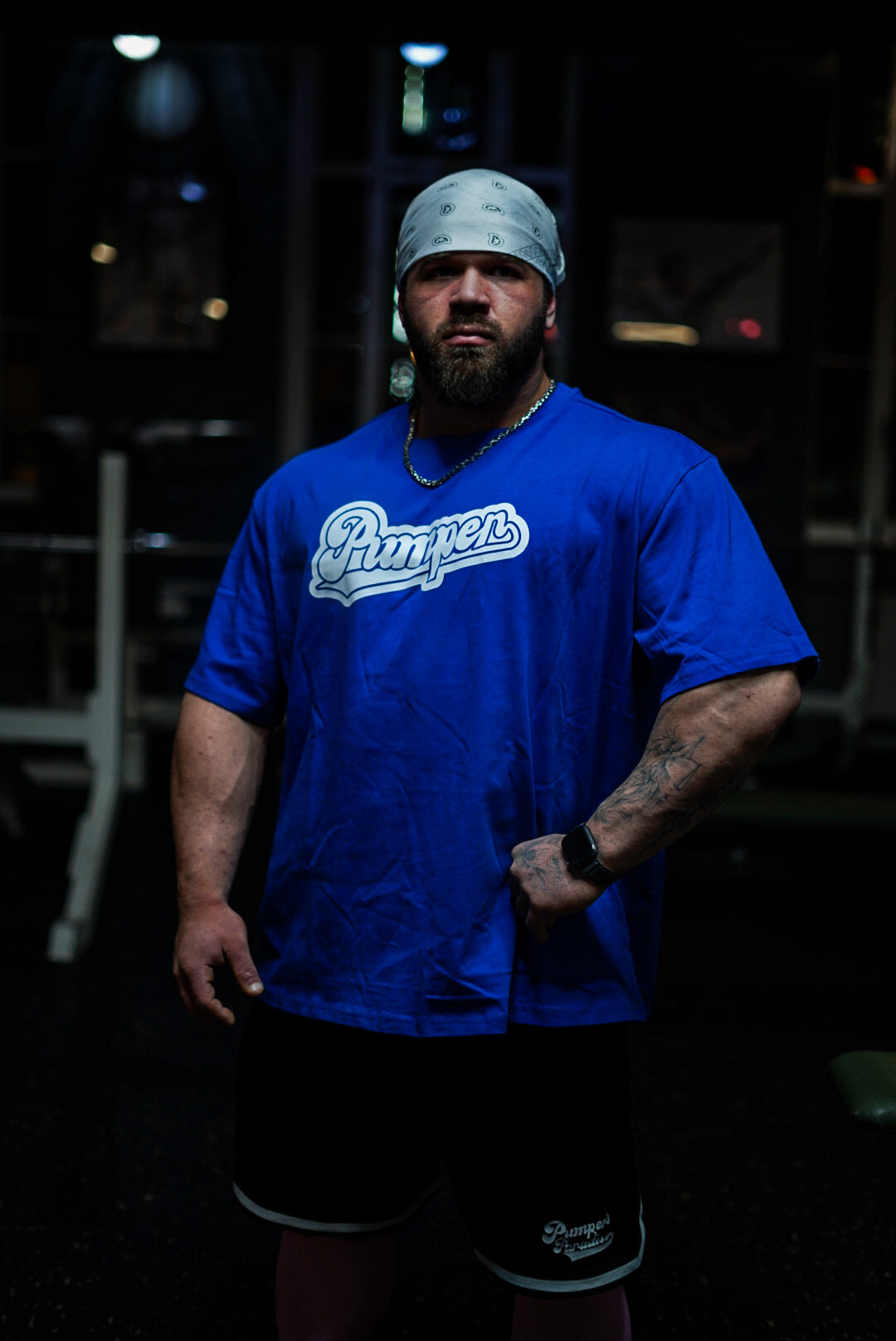 Pumper Boxy Shirt Blau