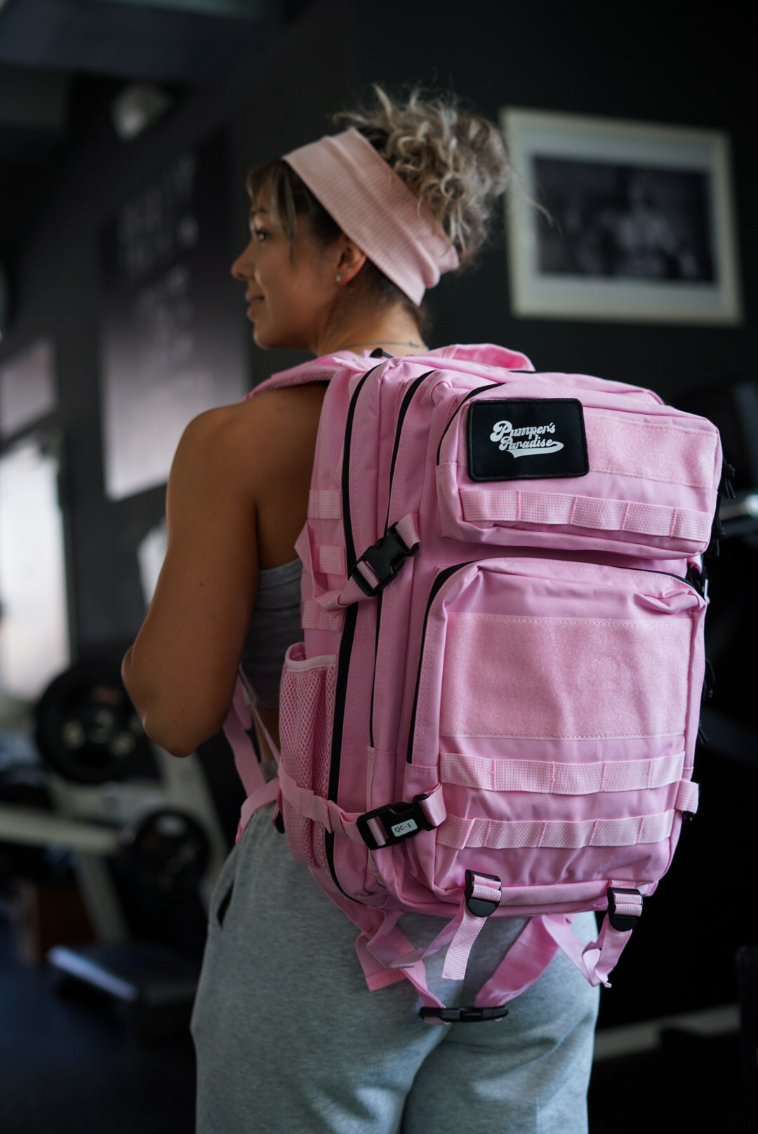Pumper's Gym Bagpack Pink