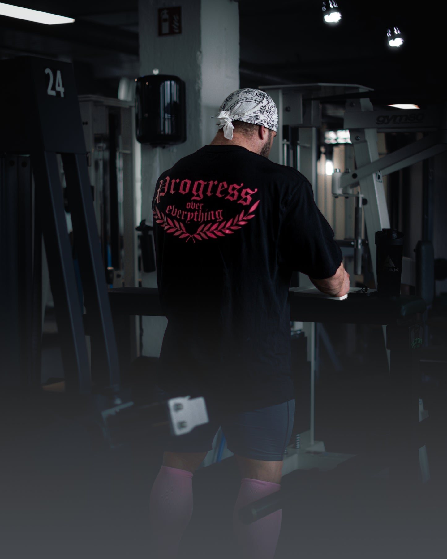 Progress Oversize Shirt Black/Pink